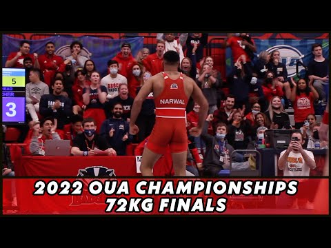 Bobby Narwal vs Alex Richer - 2022 OUA Wrestling Finals - Men 72kg