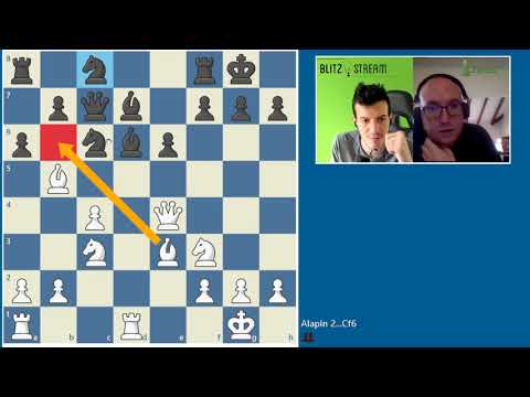 Sicilienne Facile   La variante 2... Cf6 de l'Alapine