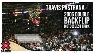 Travis Pastrana Double Backflip Moto X Best Trick - X Games 12