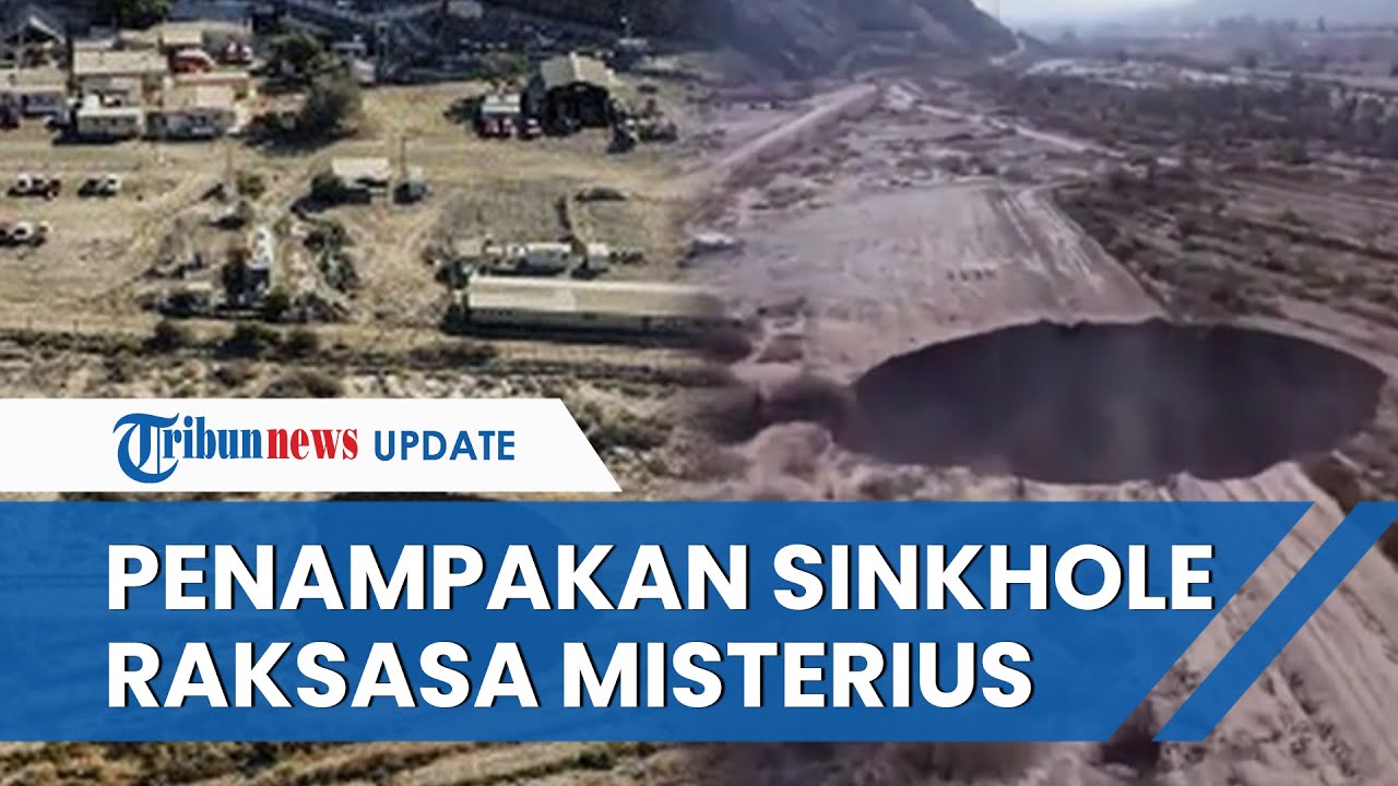 Penampakan Sinkhole Raksasa Misterius yang Muncul di Chile AS, Dalamnya