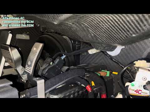 Alfa Romeo 4C I assembled the BCM and showed the TCM+SDU modules