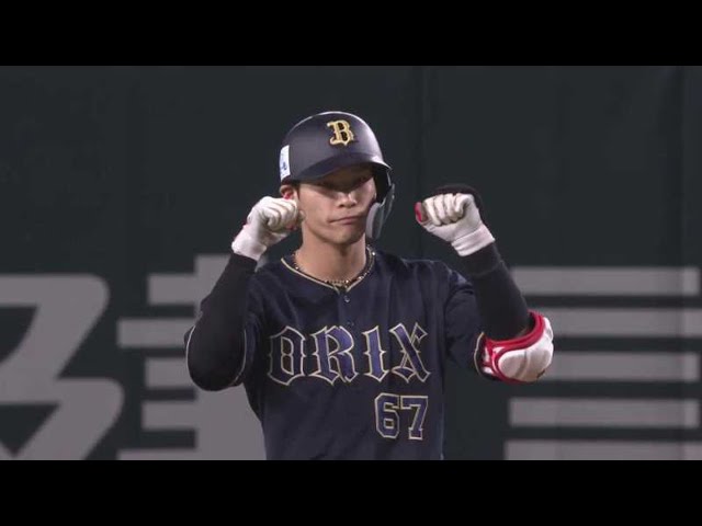 【9回表】終盤の猛攻!! バファローズ・中川圭の2点タイムリー2ベースでさらに点差を広げる!! 2021/4/13 H-B