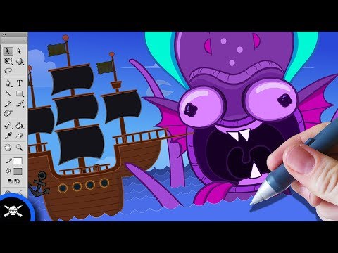 See James Draw - The Kraken!