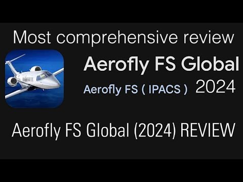 Aerofly FS Global (2024) review | Is it worth to buy? | New plane, pushback truck and more!!!