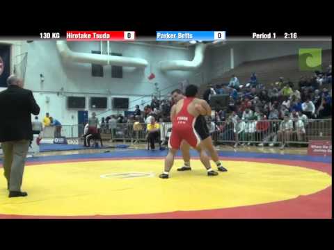 130 KG QF - Hirotake Tsuda (Japan) vs. Parker Betts (Minnesota Storm/NLWC)