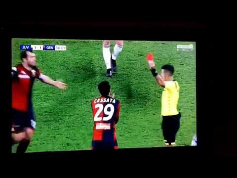 Fallo Dybala, espulsione Cassata