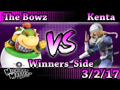 MMXVII -  The Bowz (Bowser Jr) Vs. Kenta (Sheik) Smash Wii U Winners Side - Smash 4