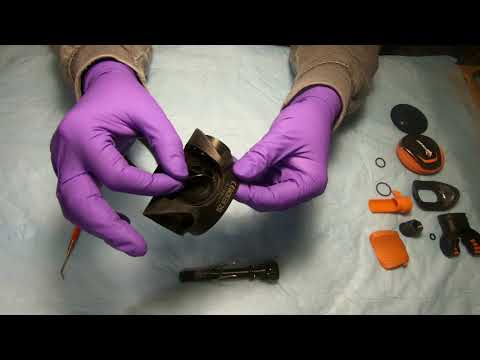 Second Stage Scuba Regulator Service. Part 1: Disassembly and cleaning.