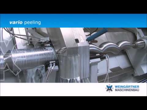 Weingartner vario eingängig Schälen - Exzenterschneckenpumpe - progressive cavity pump (PCP)