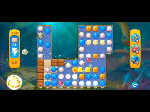 Fishdom Easy Level 10608 (with ingame Double Bomb Boosters) @choraelmin