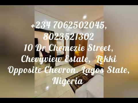 DelMor Shortlet Apartments in a serene and safe environment in Lekki, Lagos State.