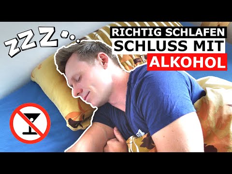 Endlich richtig schlafen, der 14 Punkte Plan OHNE Alkohol #sucht #vlog