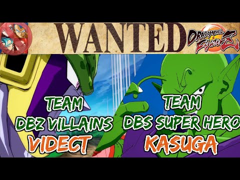 DBZ villains [Videct] vs DBS Super Hero [Kasuga] ! - WANTED DBFZ 140