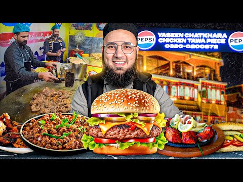 EXPLORING HIDDEN FOOD TREASURE | LEGEND OF QADIR BURGER | HIDDEN TAWA PIECE IN IQBAL TOWN