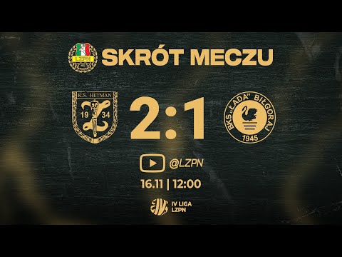 Skrót meczu: Hetman Zamość - Łada 1945 Biłgoraj 2:1 #4liga | Sezon 2024/25