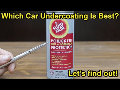 Best Car Undercoating?  Let's find out!  Is Flex Seal the Best Rust & Salt Protection?
