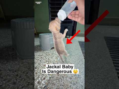 Danger Jackal Baby 😲