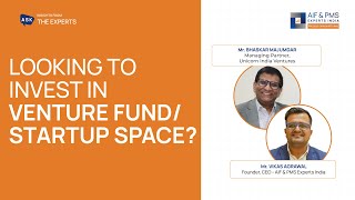 Looking to Invest in Venture Fund and Startup Space? | AIF & PMS Experts India