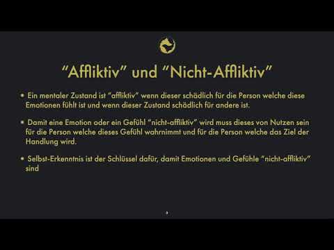 Emotionales Bewusstsein II - Verhaltensmuster