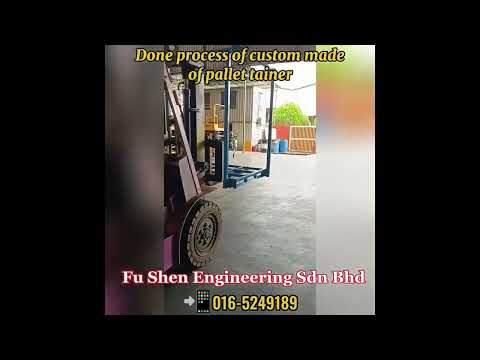 Custom Made Fu Shen Pallet Tainer/Cages Fabricated As Customer Request Size | 20 Units Completed! 🚛💪