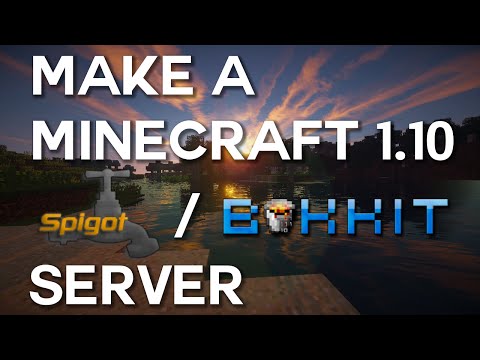 Arix - How to Create a Spigot/Bukkit 1.10 Server [BuildTools, Port Forwarding, and Plugins]