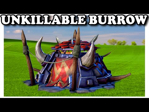 Grubby | WC3 | Unkillable Burrow