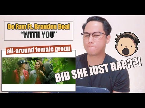 De Fam Ft.  Brandon Beal-  With You | SINGER REACTS