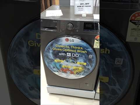 Thumbnail for LG front load 10 kg fully automatic washing machine review in Hindi