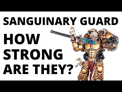 Sanguinary Guard - How Strong are They? Blood Angels Unit Review in 10th