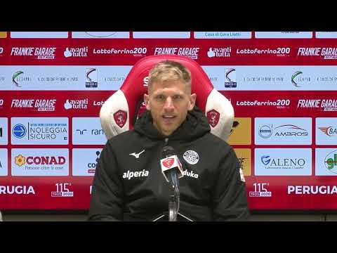 21/03/2021 CONFERENZA STAMPA POST PERUGIA SUDTIROL DI ALESSANDRO MALOMO