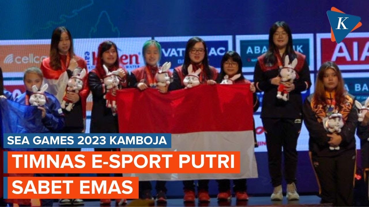 Perdana Tampil di SEA Games 2023, Timnas E-sport Putri Indonesia Sabet Emas