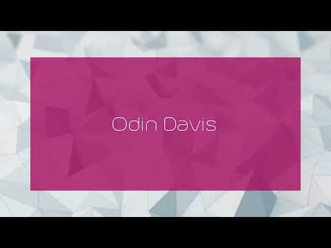 Odin Davis - appearance