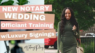 Become a Notary Wedding Officiant// New Notary Service For Business