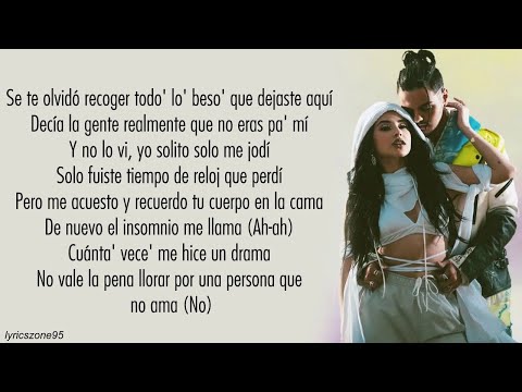 Abraham Mateo, Becky G - Tiempo Pa Olvidar (Letra / Lyrics)  | Alzate Letra