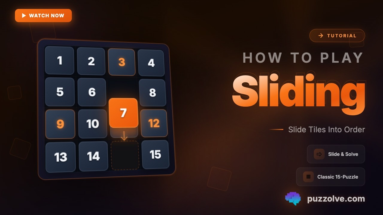 How to Play Sliding Puzzle