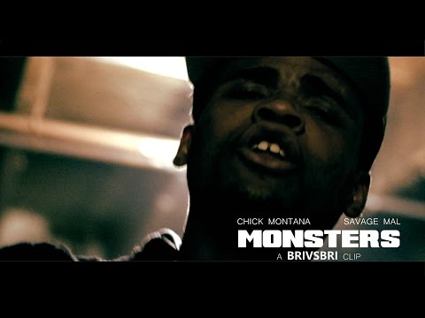 Chick Montana - Monsters ft. Savage Mal | Shot by @BRIvsBRI
