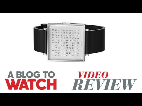 QlockTwo W39 Watch Review | aBlogtoWatch