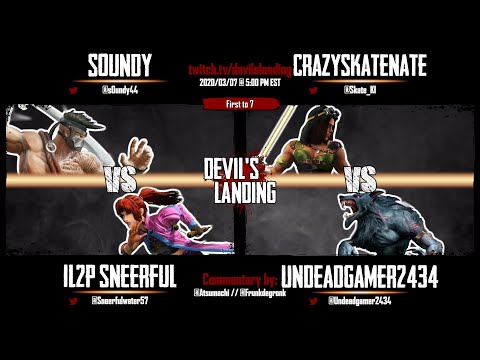 Devil's Landing Week 32 - s0undy vs 1L2P Sneerful / CrazySkateNate vs Undeadgamer 2434