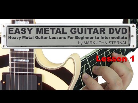 First Easy METAL GUITAR Lesson ~ Free For All Beginners ~ 1 of 7 (electric) by Marko Coconut