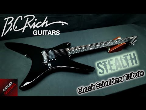 B.C. Rich Chuck Schuldiner Tribute Stealth 2008 Made In Korea Dimarzio X2N Death Control Denied guitar image 26