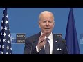 Joe Biden Starts To Walk Off Stage Then Returns To Angrily Answer A Reporter S Question