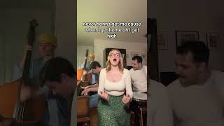 A little Ella / chick Webb for your Tuesday !  #jazz #2024 #fyp #duet #singing #jazzsinger