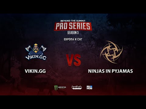 ViKin.gg vs Ninjas in Pyjamas, BTS Pro Series 3: Europe/CIS, bo3, game 1 [Eiritel & Lost]