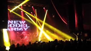 New Model Army - Burn the castle - Newcastle - 6 oct 2018