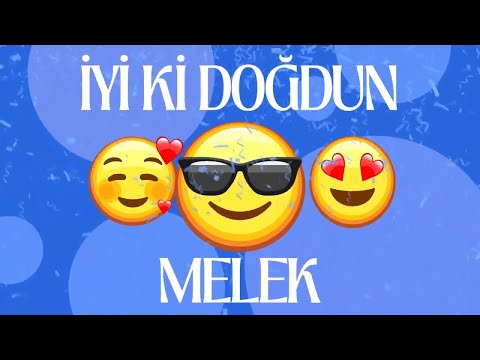 İyi ki doğdun MELEK - İsme Özel Doğum Günü Şarkısı 2024