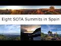 Eight SOTA Summits In Spain