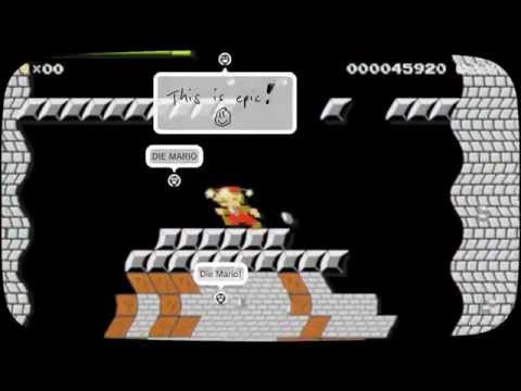 Super Mario Maker - Popular Course - The Goomba:A Sad Tale of Madness by Theorymon - No Commentary