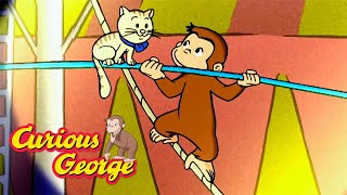 Don't Loose Your Balance! 🐵 Curious George 🐵 Kids Cartoon 🐵 Kids Movies