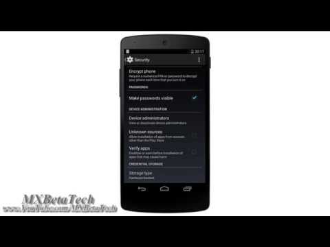 Google Nexus 5 : How to Enable Unknown Sources to Install APK Apps