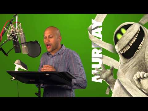 Hotel Transylvania 2: Keegan-Michael Key "Murray" Voice Acting Behind the Scenes | ScreenSlam